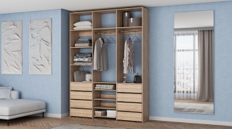 Напольный Стеллаж для одежды Мирта 97 BMS