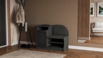 Тумба-банкетка под телефон №1 BMS с полками