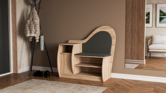 Тумба для обуви ВА-012.7 BMS по индивидуальному размеру