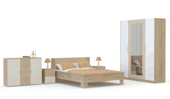 Спальня Элегия 2 BMS с зеркалом