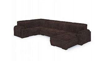 Угловой диван Монтеррей Люкс -2 BMS коричневого цвета