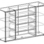 Чертеж Комод Опус-3 BMS