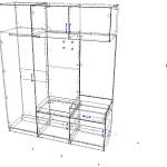 Схема сборки Прихожая Ждана 764 BMS