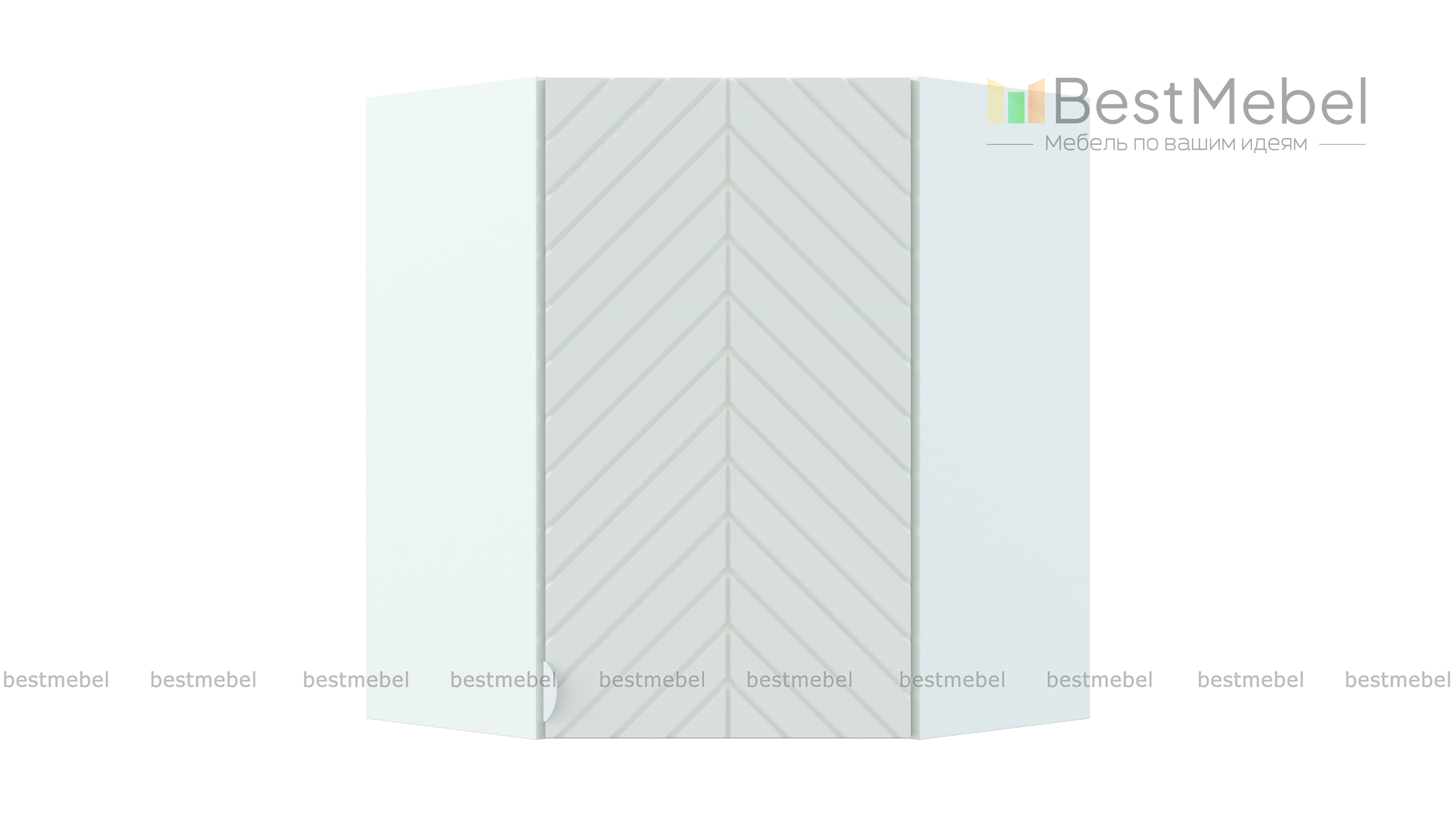 Шкаф верхний угловой Анаис BMS