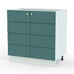 Тумба напольная Квадро 2ДВ BMS - Фото 6