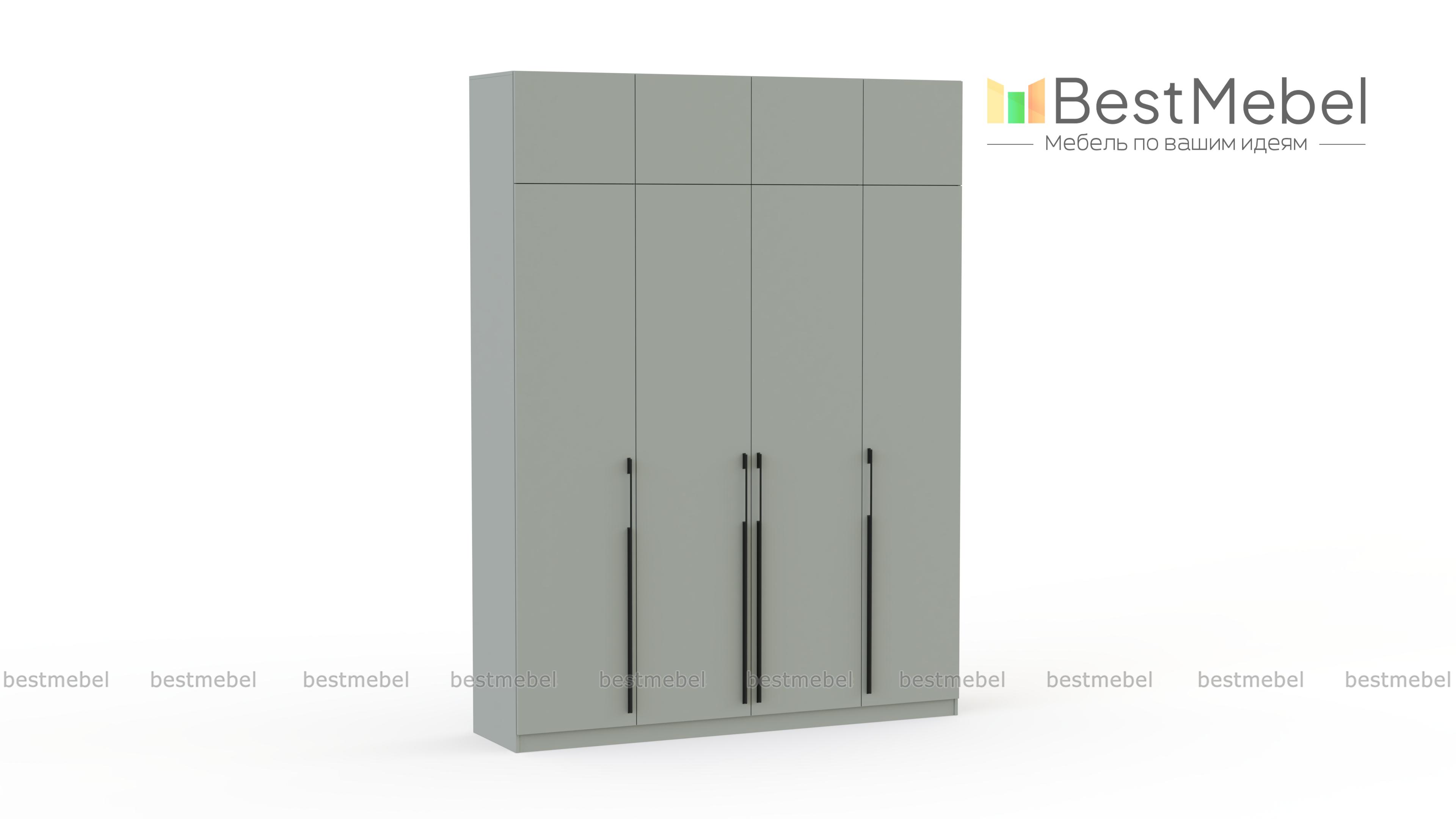 Шкаф распашной Аврил 13 BMS - Фото