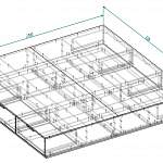 Чертеж Кровать Сакура 11 BMS