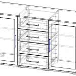 Схема сборки Комод Азарт 2.4 BMS