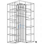 Чертеж Шкаф угловой Соломея 5 BMS