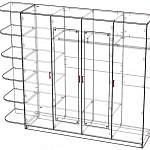 Чертеж Распашной шкаф Лилея BMS