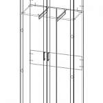 Чертеж Шкаф Стайл 2 BMS