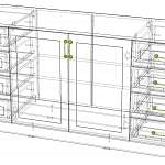 Чертеж Комод Карлос-082 BMS