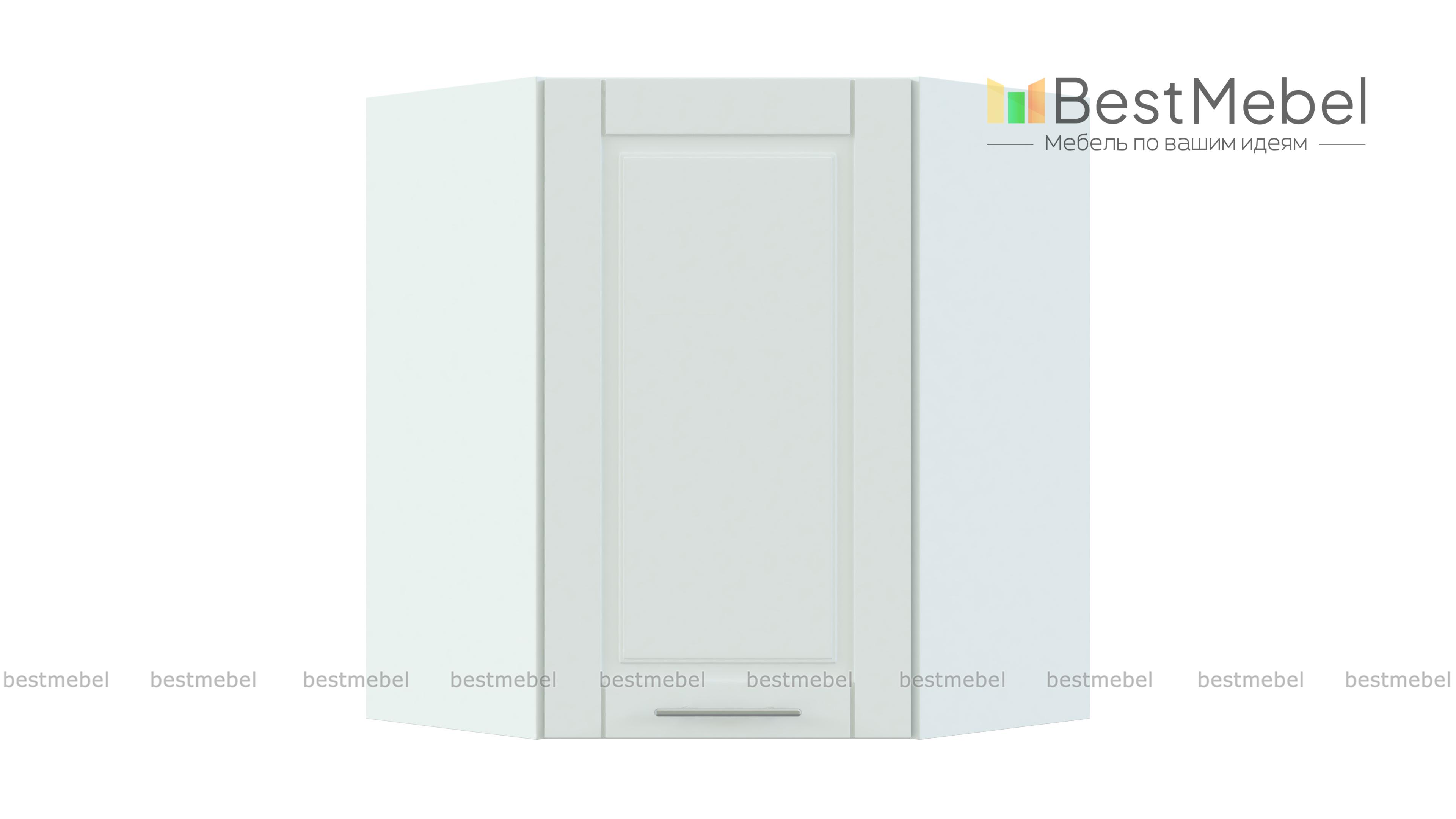 Шкаф угловой трапеция 1 дверь Палермо BMS - Фото