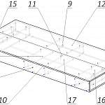 Чертеж Кровать Пафф 16 BMS