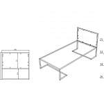 Чертеж Кровать Лаффи 5 BMS