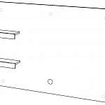 Чертеж Панель для ТВ Мокко 33.12 BMS