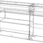 Чертеж Комод Кросс 4 BMS