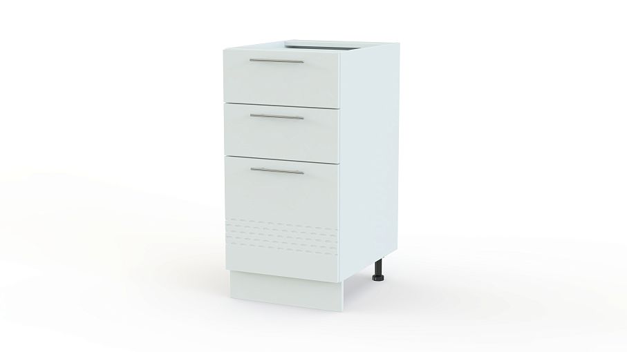 Шкаф нижний 300мм 3 ящика Капля BMS - Фото