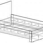 Чертеж Кровать Версаль 4 BMS
