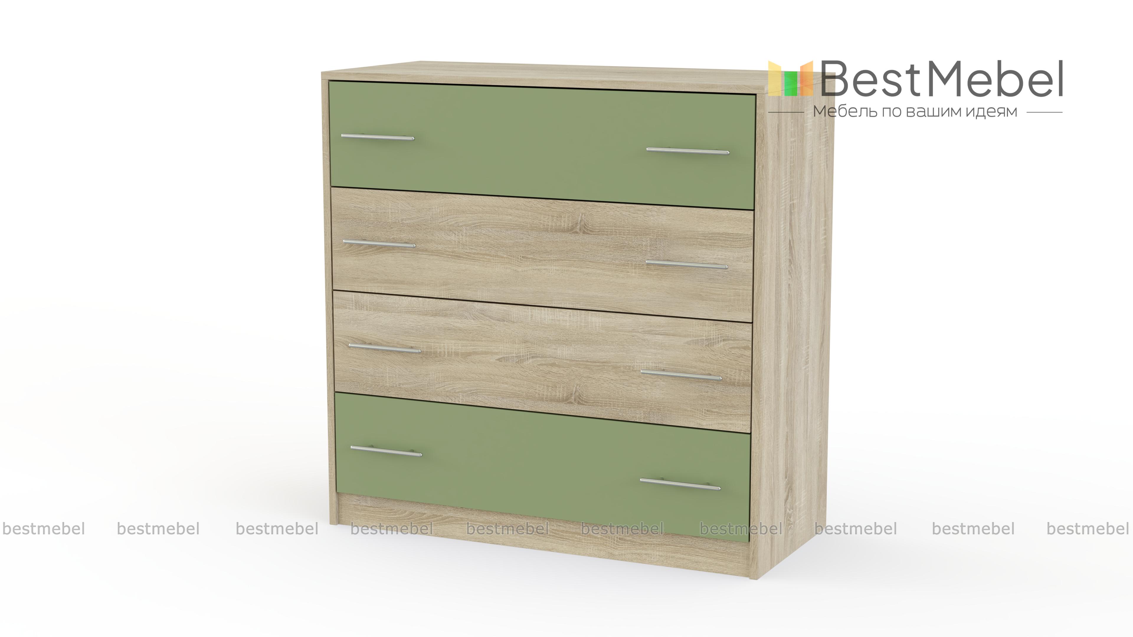 Комод  Денди 4Ш BMS - Фото