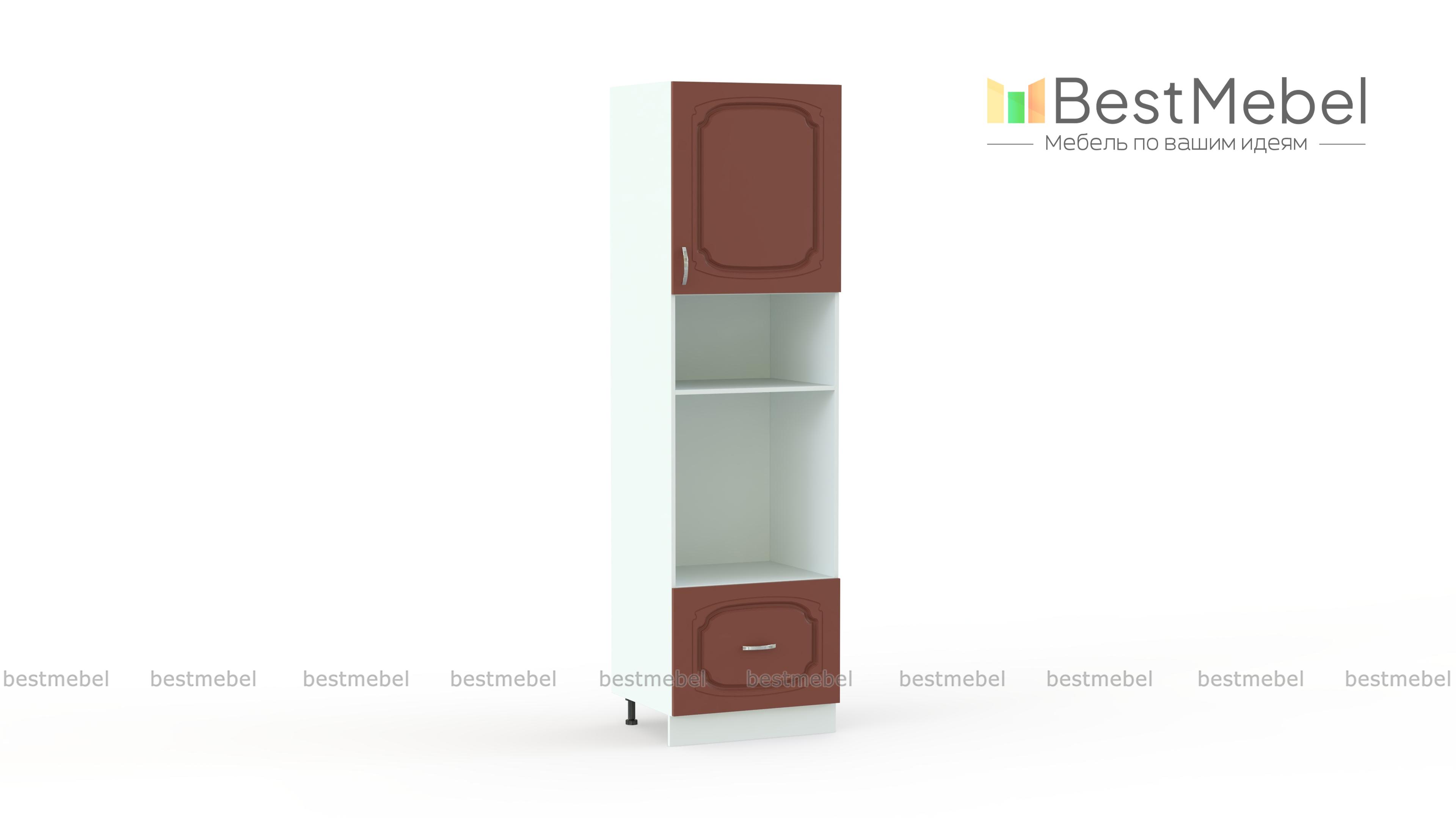 Шкаф пенал  с 2-мя дверцами Настя BMS - Фото