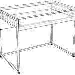 Стол компьютерный Норт 10 BMS