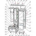 Чертеж Прихожая Танго 1 01 BMS