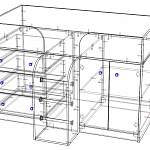 Чертеж Кровать-чердак  Астра-5 BMS