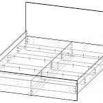 Чертеж Кровать К 16 BMS