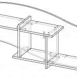 Чертеж Полка Комфорт BMS