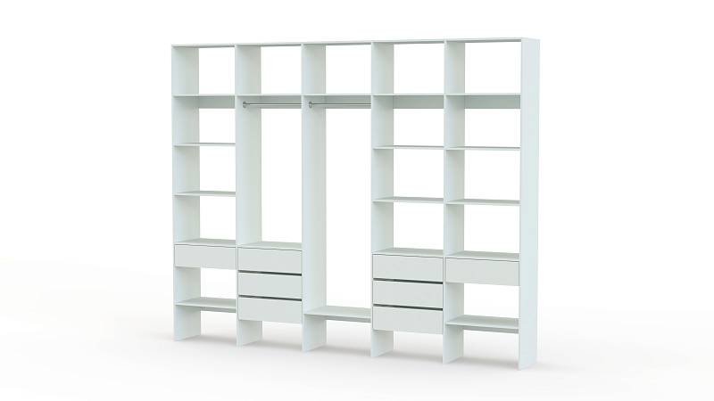 Стеллаж для одежды Мирта 72 BMS