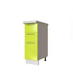 Шкаф нижний 300мм 3 ящика Капля BMS - Фото 10