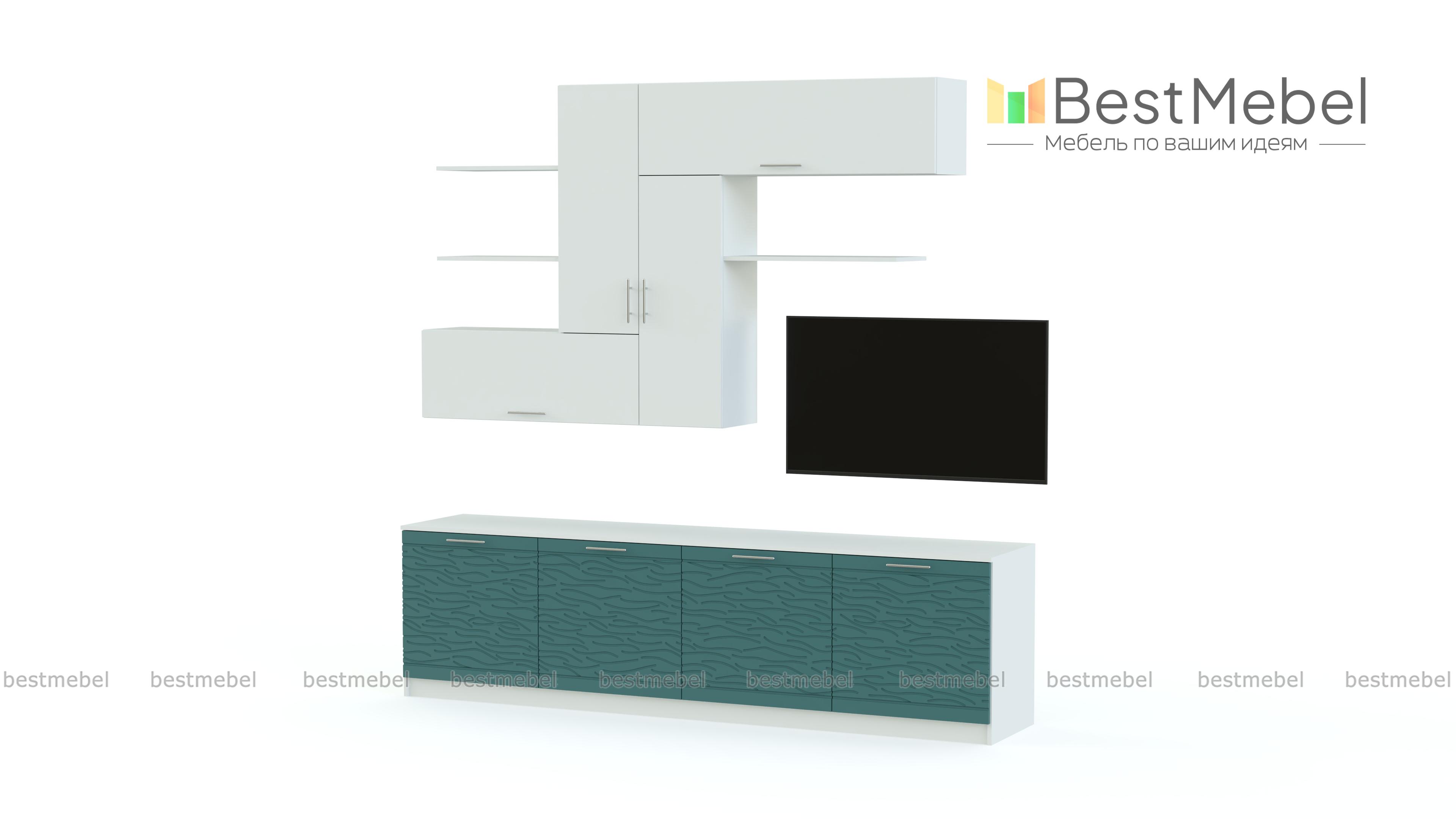 Стенка Вельвет 18 BMS - Фото