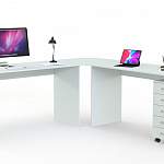 Письменный стол для двоих Калифорния 12 BMS - Фото 5
