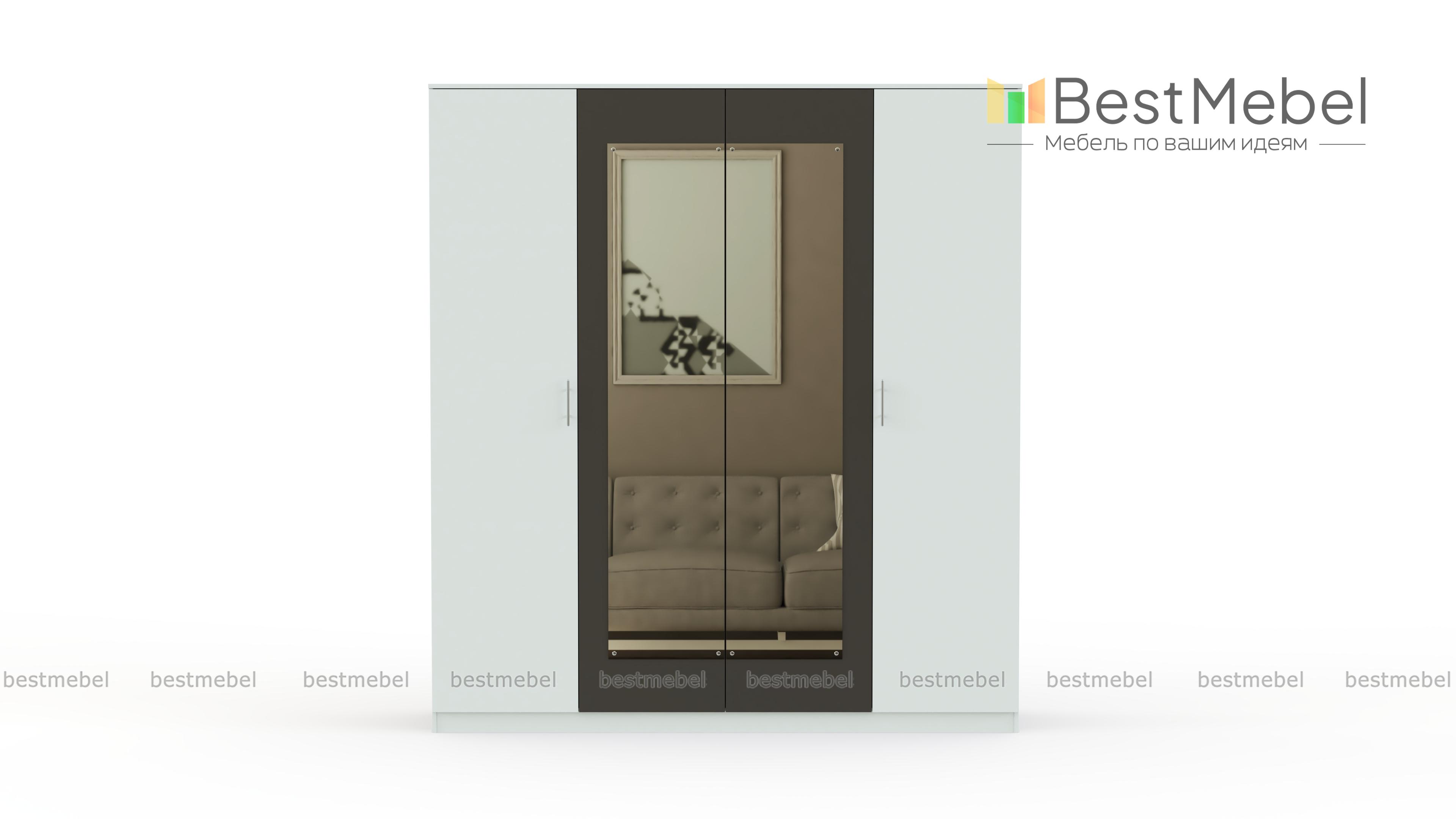 Распашной шкаф Варна 1 BMS - Фото