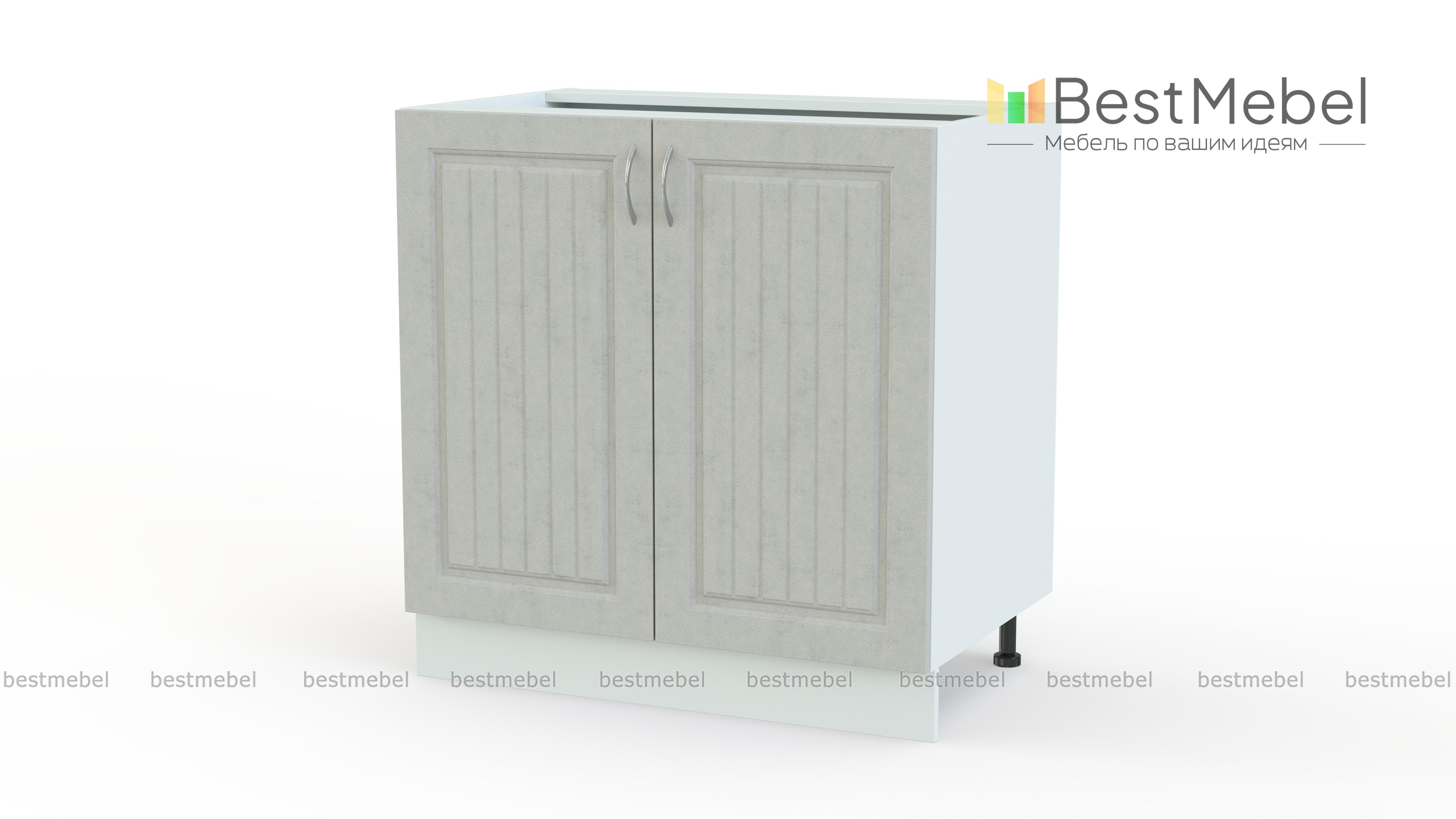 Тумба напольная Николь 2дв BMS - Фото