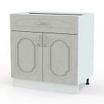 Шкаф нижний с 2-мя дверцами и ящиком Настя BMS - Фото 5