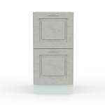 Шкаф нижний Гарда 400 2 больших ящика BMS - Фото 2