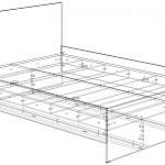 Чертеж Кровать Светлана 22 BMS