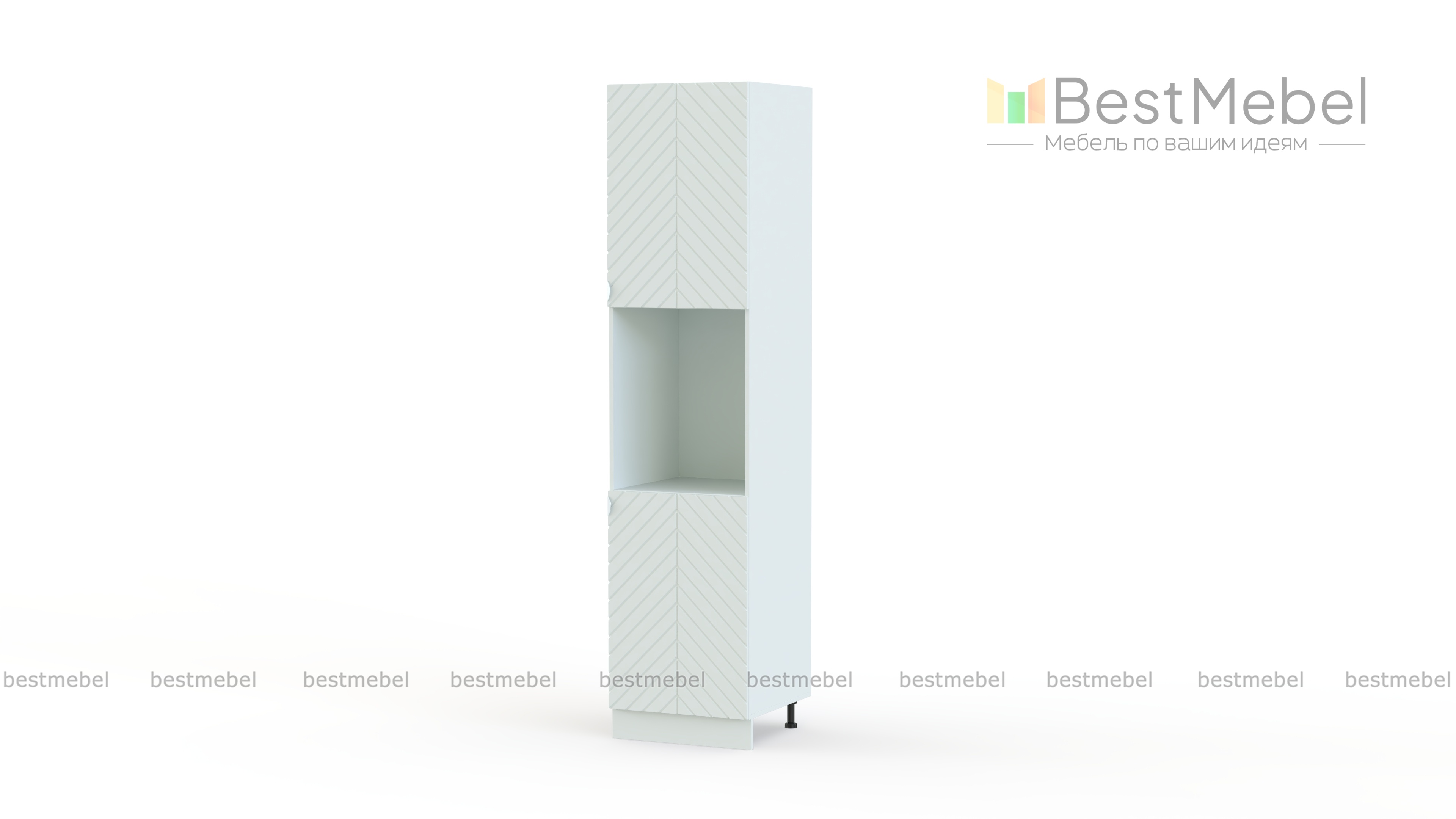 Шкаф-пенал с 2-мя дверцами Анаис 1 BMS