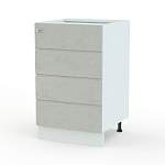 Тумба напольная Квадро 1ДВ BMS - Фото 4