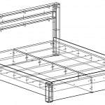 Чертеж Кровать Бриз 1.10 BMS