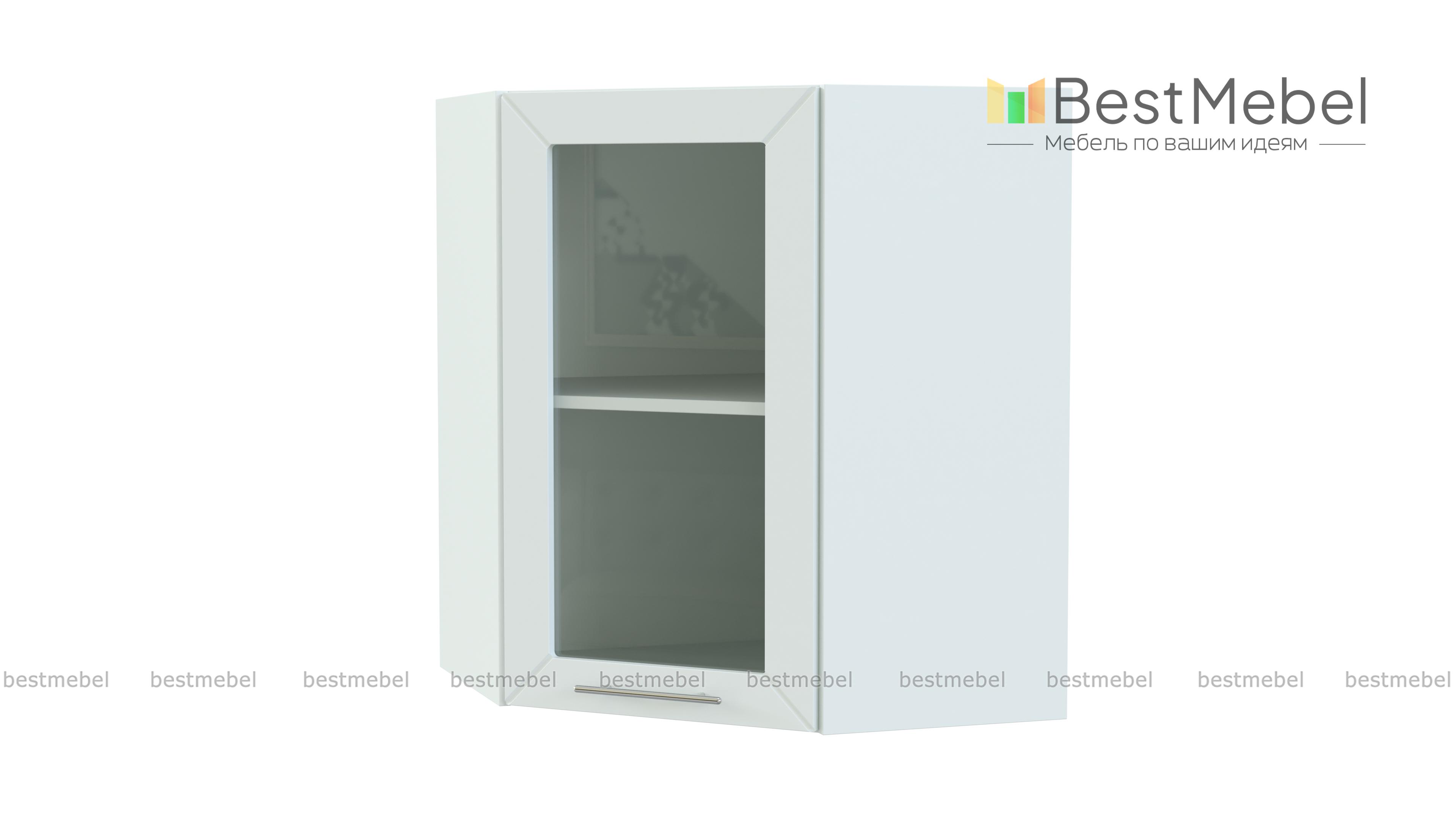 Шкаф верхний угловой Тетчер BMS - Фото