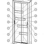 Чертеж Шкаф-купе Бэст 8 BMS