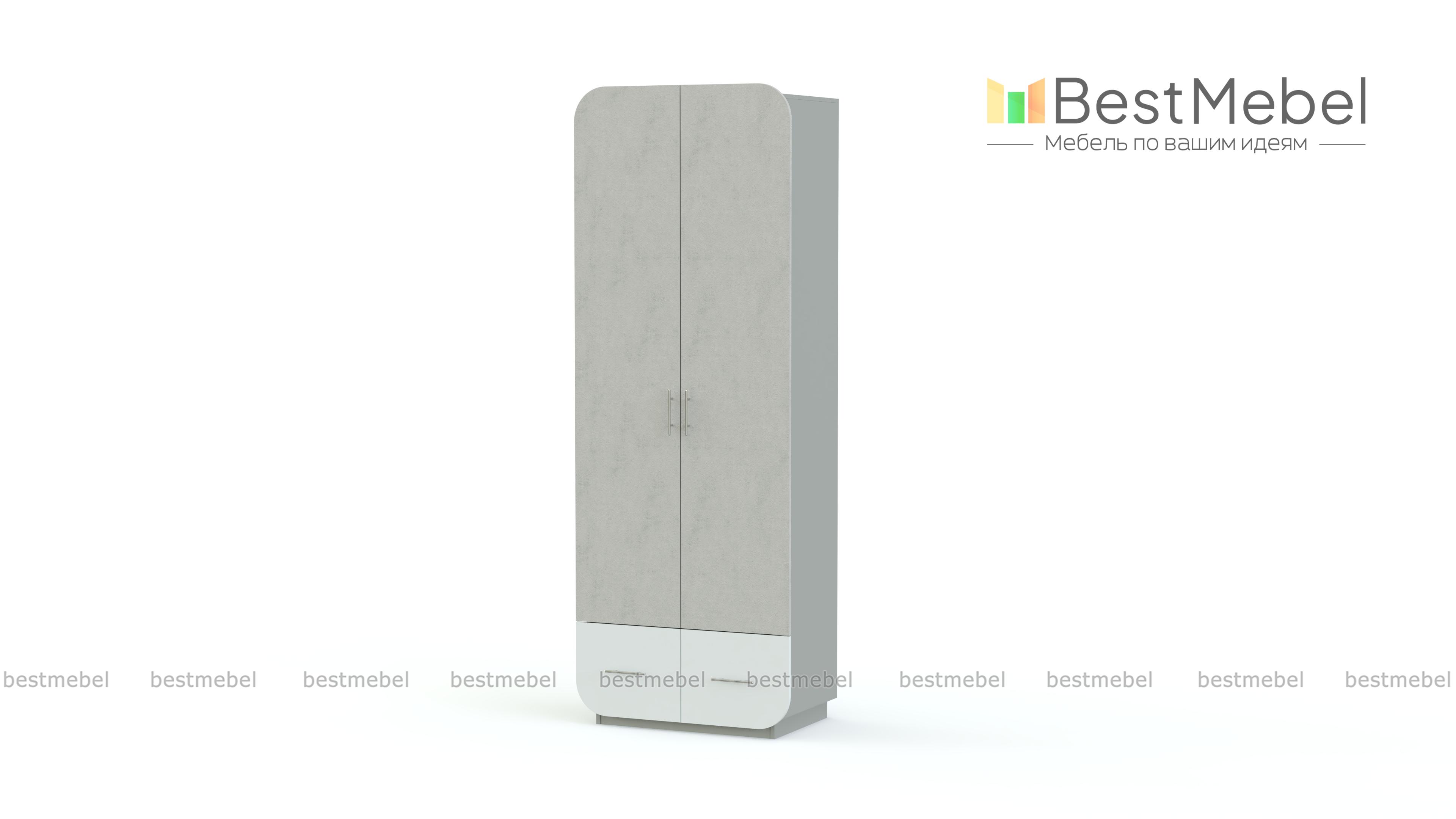 Распашной шкаф Модерно 7.1 BMS - Фото