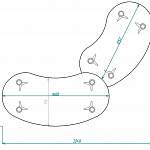 Чертеж Стол руководителя Сигма BMS