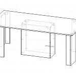 Чертеж Стол для переговоров Радио BMS