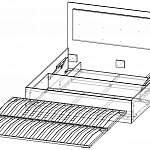 Чертеж Кровать Ника 1 BMS