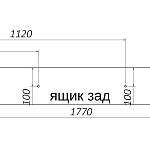 Тахта Мира 2 BMS(Правый угол)