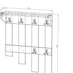Схема сборки Вешалка Майкл 2 BMS